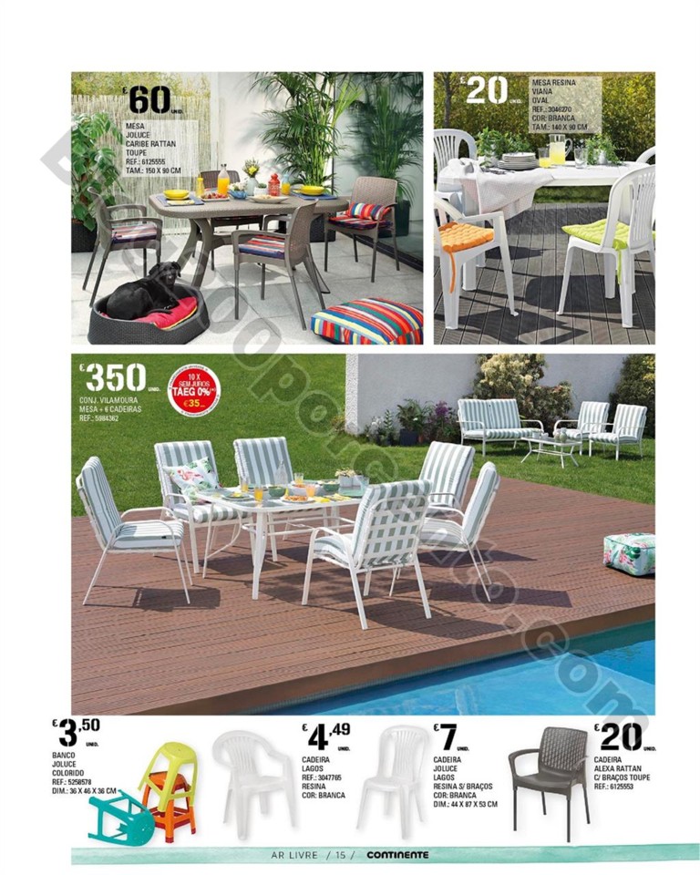 Antevisão Folheto CONTINENTE Ar livre Promoções