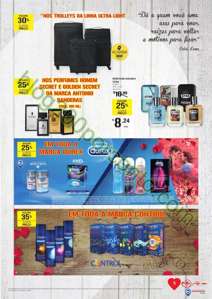 Antevisão Folheto CONTINENTE Dia dos Namorados de