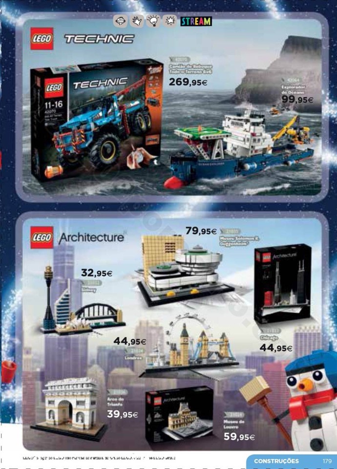 Antevisão Folheto Brinquedos Natal El Corte Ingl