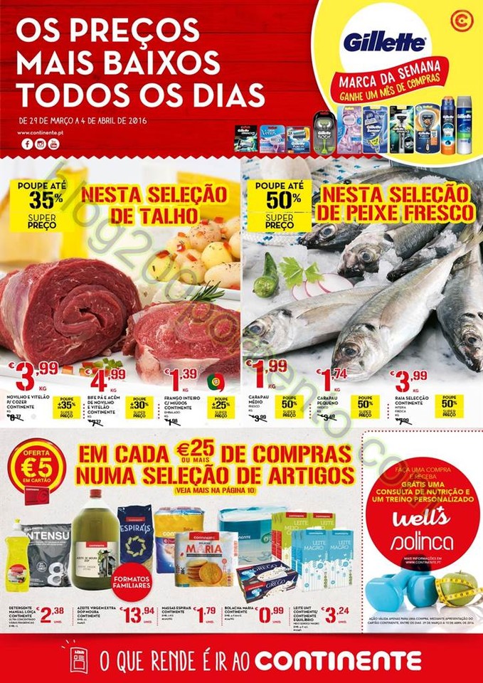 Antevisão Folheto CONTINENTE promoções de 29 ma