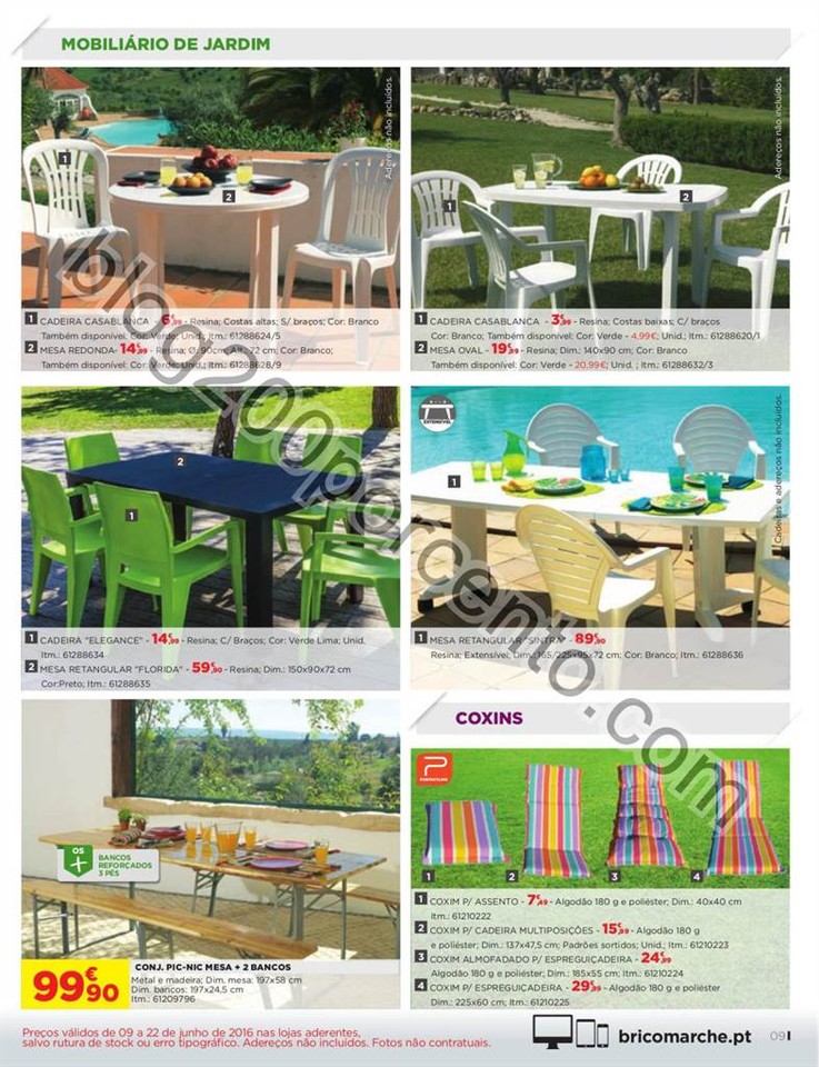 Antevisão Folheto BRICOMARCHÉ Promoções de 9 a