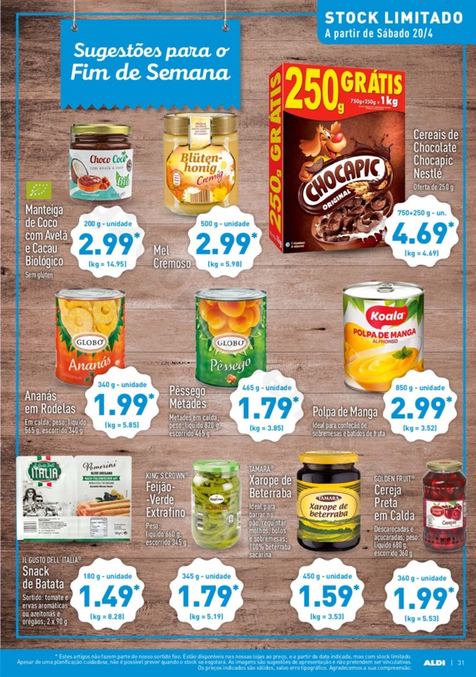 Antevisão Folheto ALDI Promoções a partir de 17