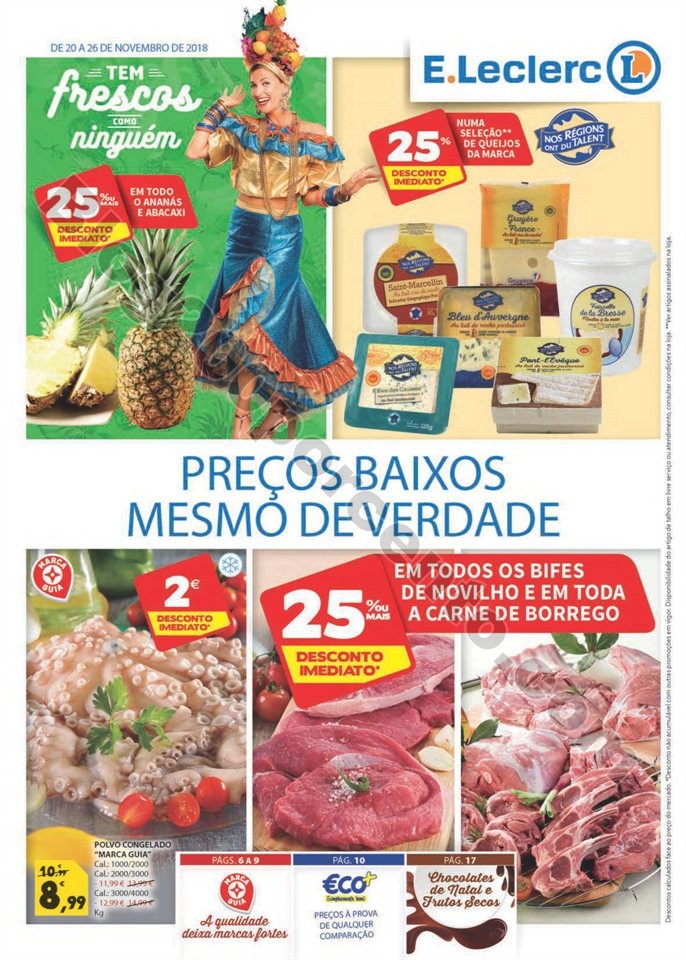 Antevisão Folheto E-LECLERC Promoções de 20 a 2