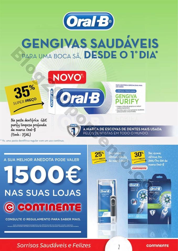Antevisão FOlheto CONTINENTE Especial Saúde Oral