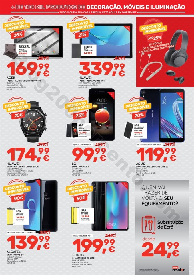 Antevisão Folheto WORTEN Semana Imperdível 18 a 