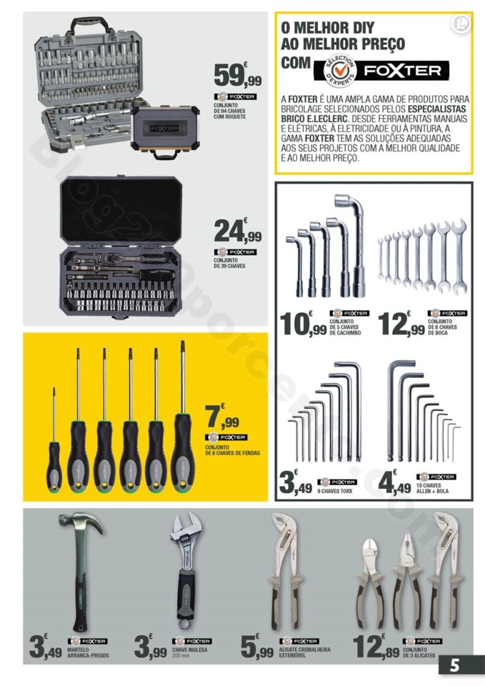 Antevisão Folheto E-LECLERC Promoções de 19 ama