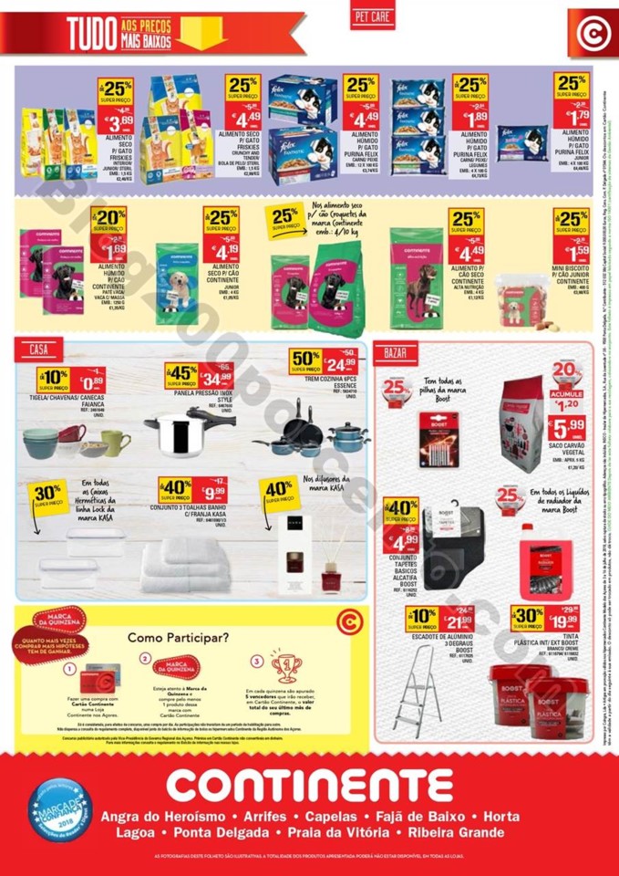 Antevisão Folheto CONTINETE Açores promoções d