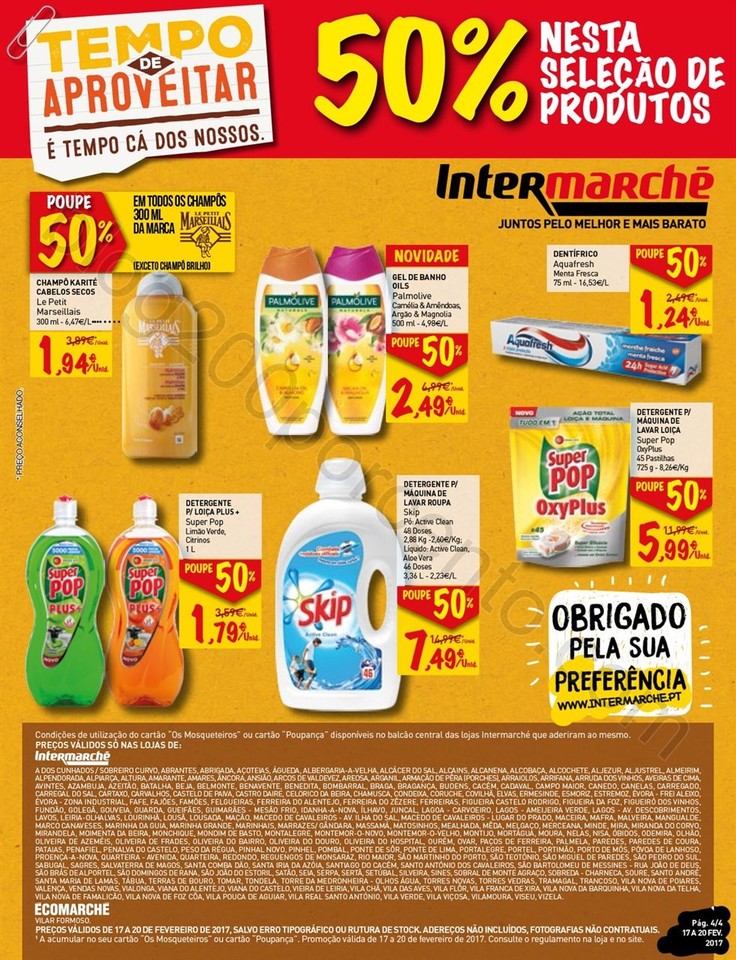 Antevisão Folheto INTERMARCHÉ Fim de semana prom