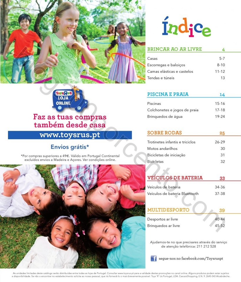 Antevisão Folheto TOYSRUS Ar Livre promoções de