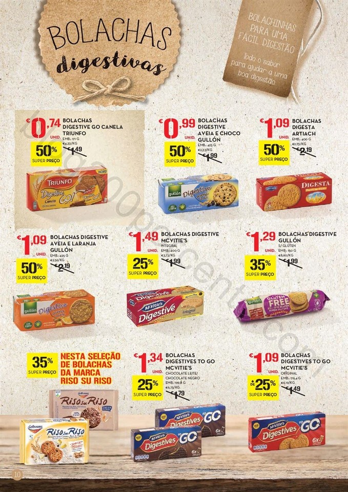 Antevisão Folheto CONTINENTE Bolachas Promoções