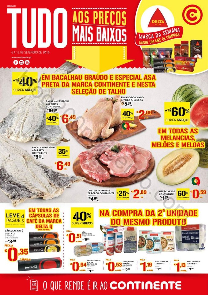 Antevisão Folheto CONTINENTE Promoções de 6 a 1