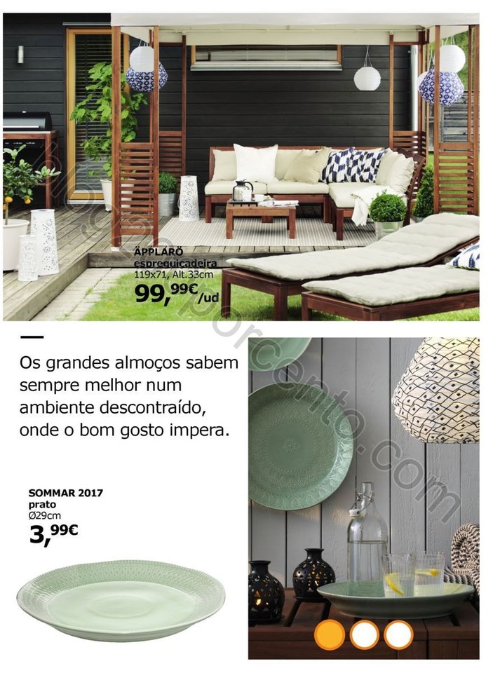 Antevisão Folheto IKEA Viva ao ar livre promoçõ