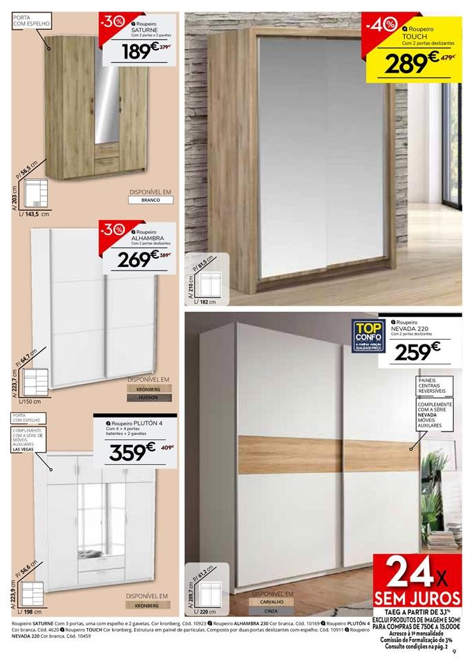 Antevisão Folheto CONFORAMA Promoções de 24 out