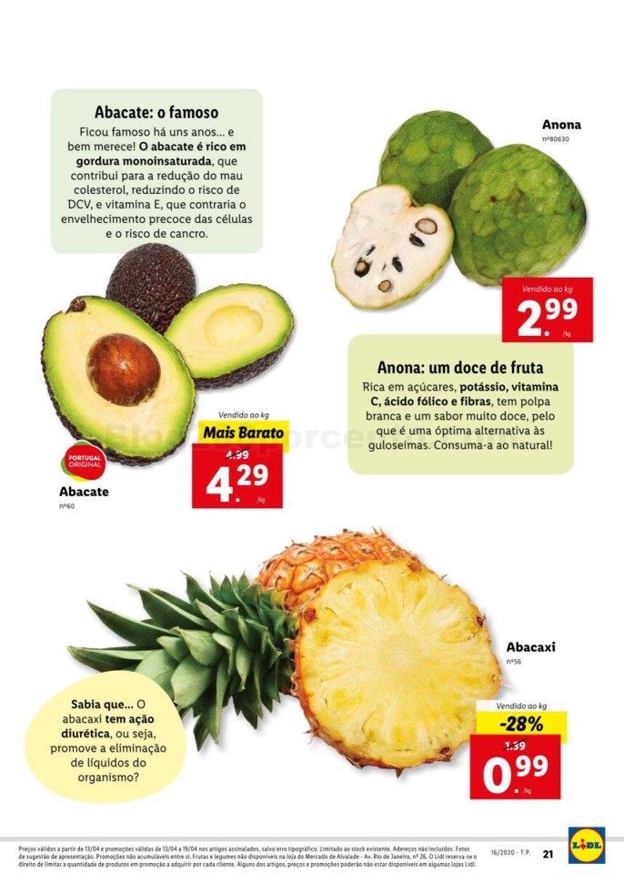 Antevisão Folheto LIDL Extra a partir de 13 abril