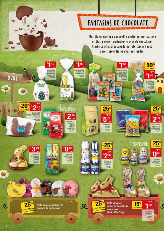 Antevisão Folheto CONTINENTE Páscoa 26 março a 