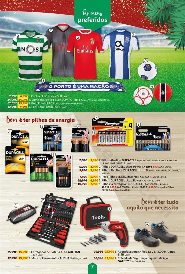 Antevisão Folheto AUCHAN Natal Promoções de 29 