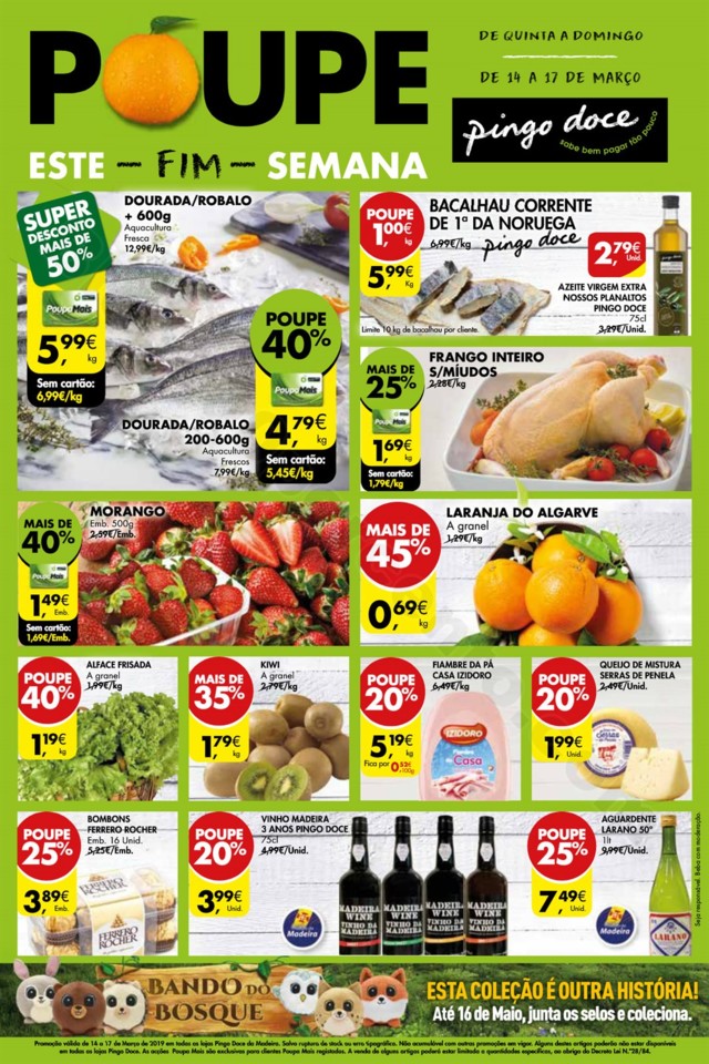 Antevisão Folheto PINGO DOCE Fim de Semana 14 a 1