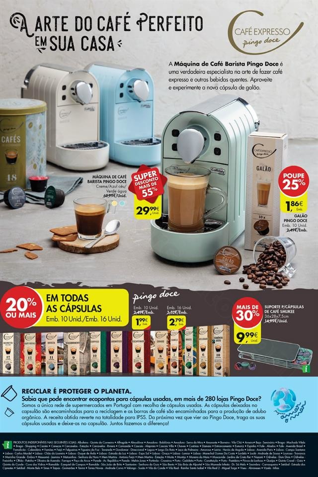 Antevisão Folheto PINGO DOCE Extra Bebidas Quente