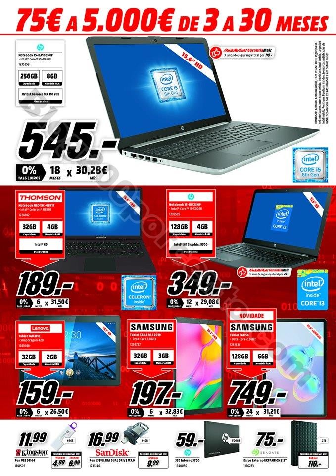 Antevisão Folheto MEDIA MARKT Promoções de 5 a 