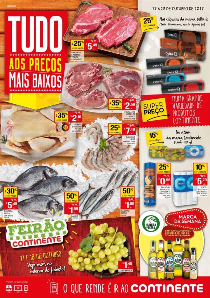 Antevisão Folheto CONTINENTE Promoções de 17 a 