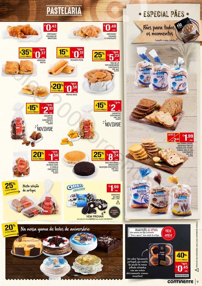 Antevisão Folheto CONTINENTE Promoções de 28 fe