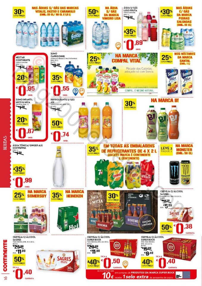 Antevisão Folheto CONTINENTE Promoções de 13 a 