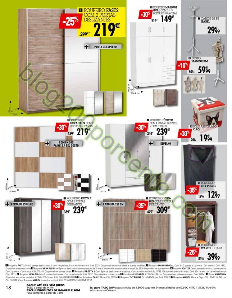 Novo Folheto CONFORAMA Promoções de 17 a 31 mar