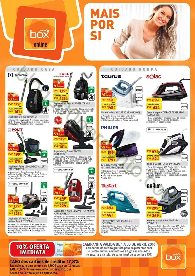 Antevisão Monofolha JUMBO - BOX Promoções de 1 