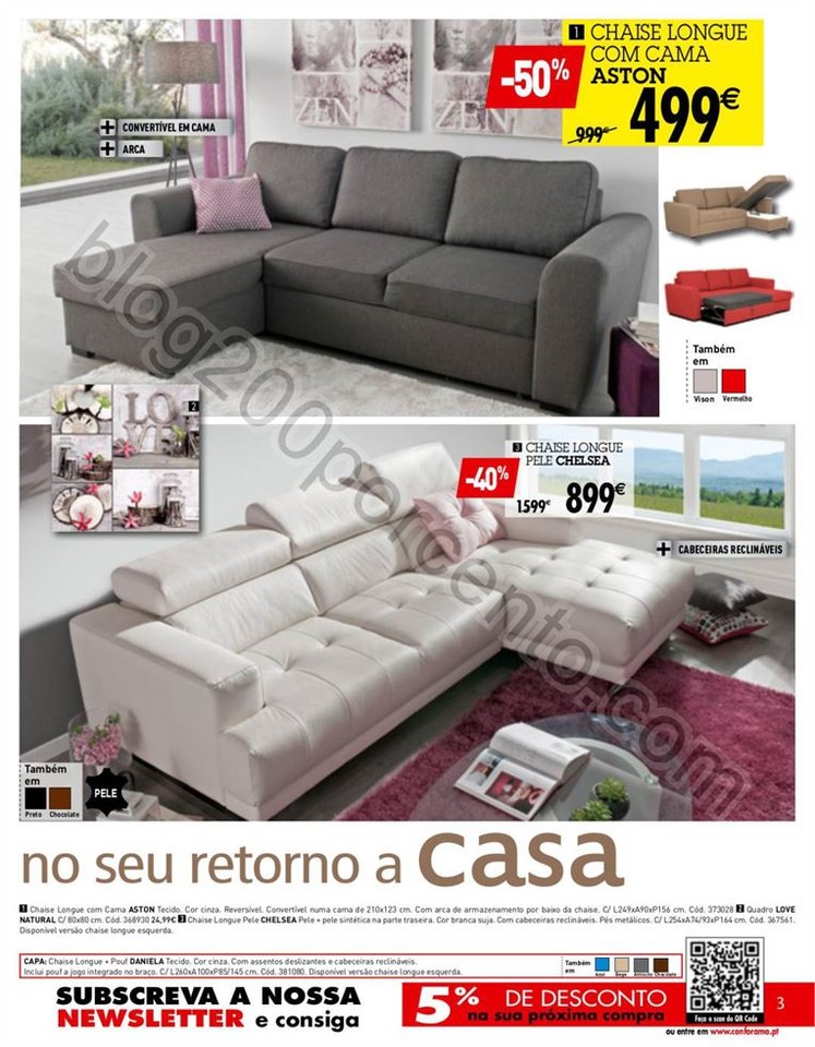 Antevisão Folheto CONFORAMA Promoções de 25 ago