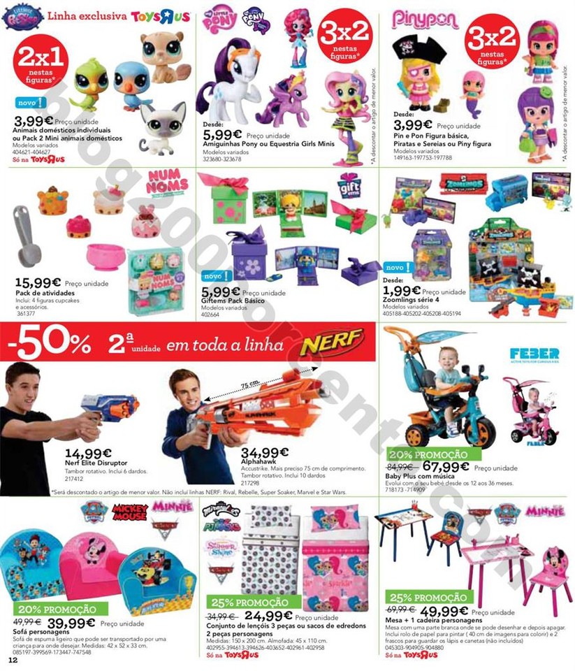 Antevisão Folheto TOYSRUS Regresso às aulas prom