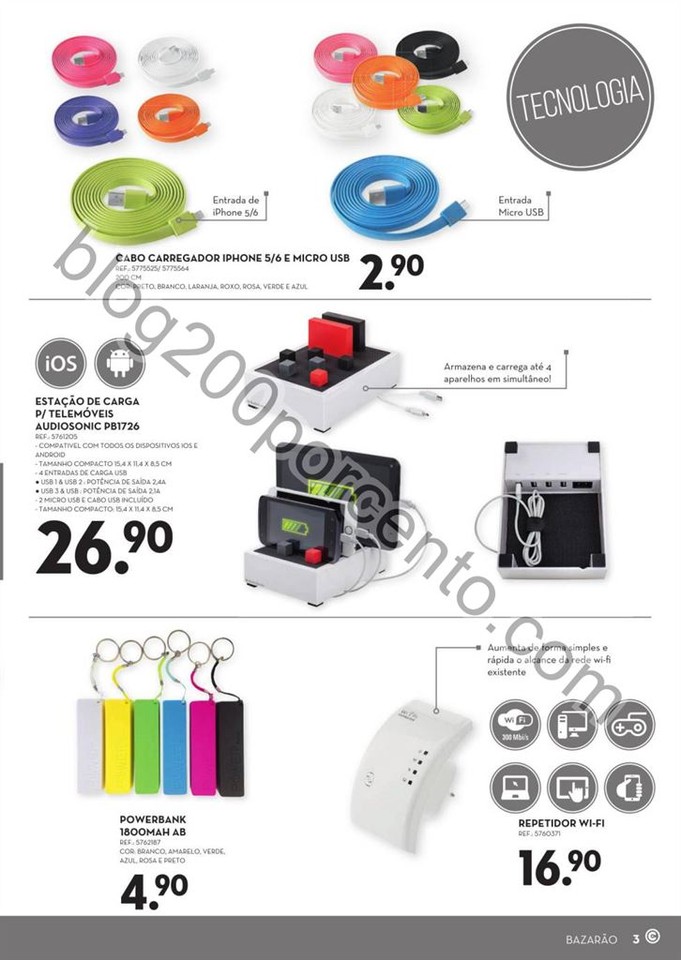Antevisão Folheto CONTINENTE Bazarão de 24 a 30 