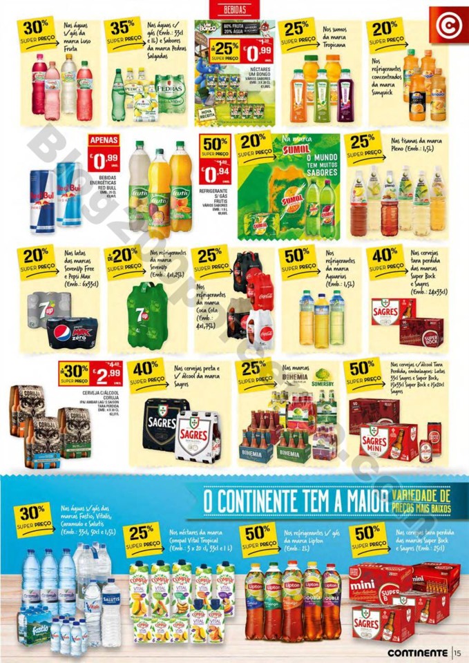 Antevisão Folheto CONTINENTE Promoções de 4 a 1