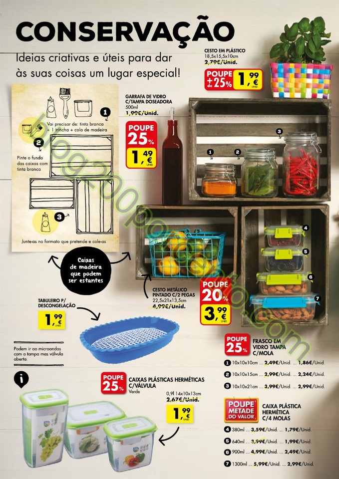 Novo Folheto PINGO DOCE Renovar e Reciclar de 25 f