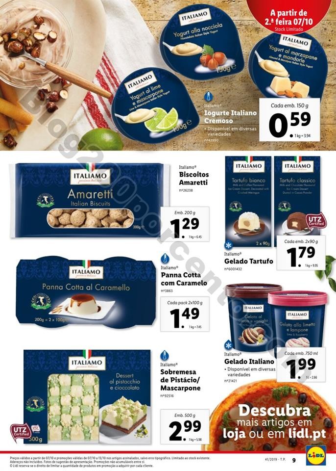 Antevisão Folheto LIDL Promoções de 7 a 13 outu