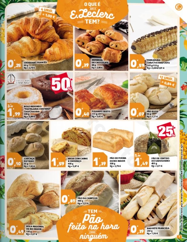 Antevisão Folheto E-LECLERC Promoções de 7 a 13