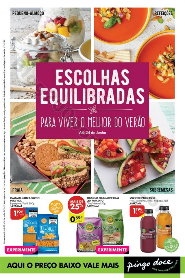 Antevisão Folheto PINGO DOCE Alimentação Saudá
