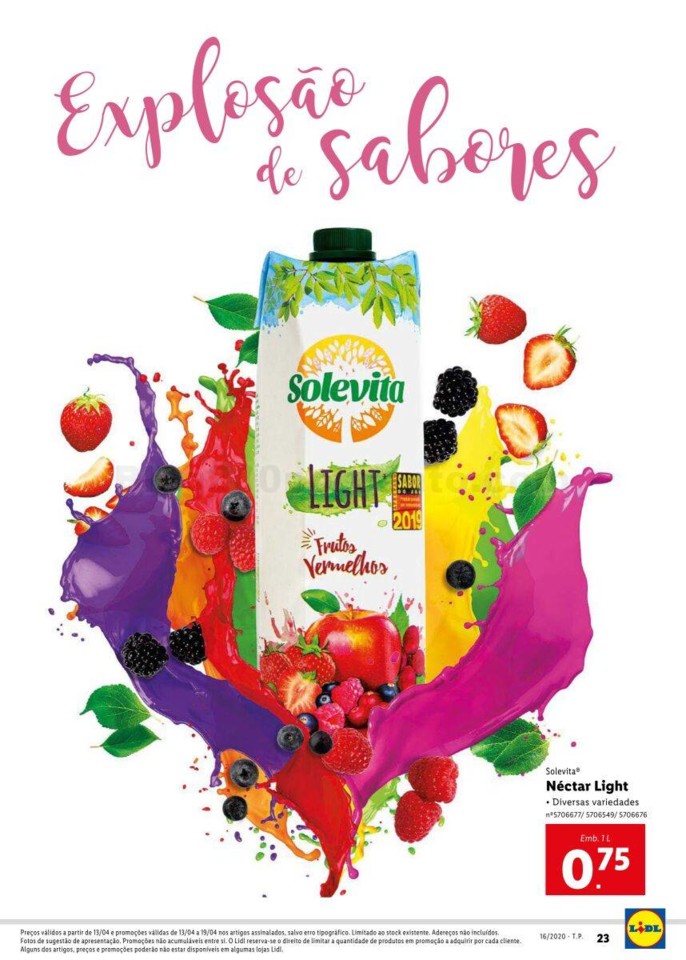 Antevisão Folheto LIDL Extra a partir de 13 abril