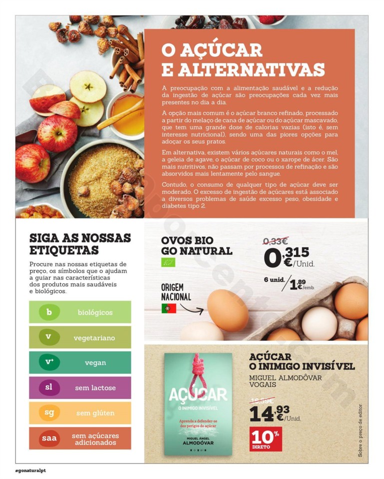 Antevisão Folheto GO NATURAL Promoções de 12 a 