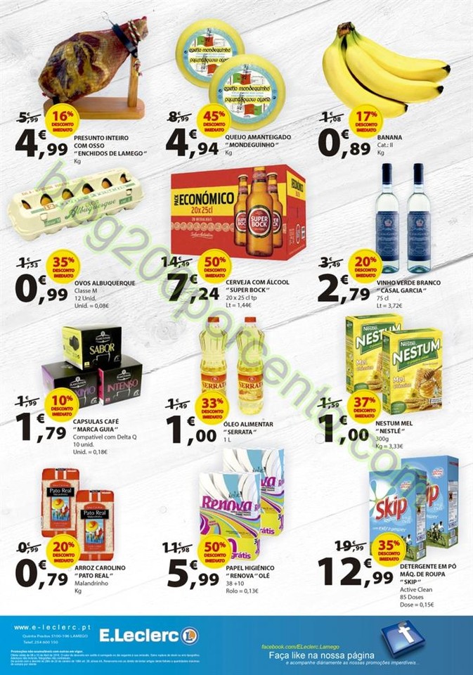 Antevisão Folheto E-LECLERC Big Bang Lamego de 8 