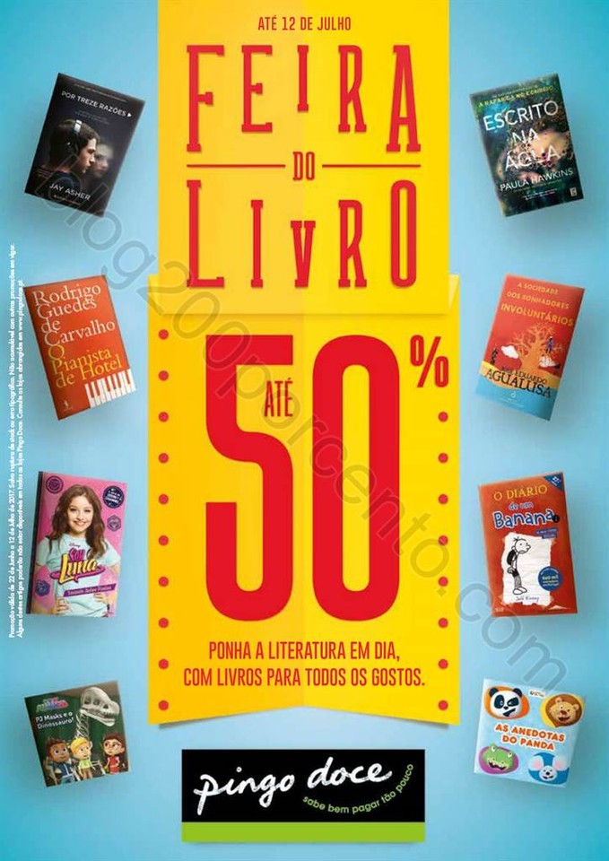 Antevisão Folheto PINGO DOCE Feira do Livro Promo