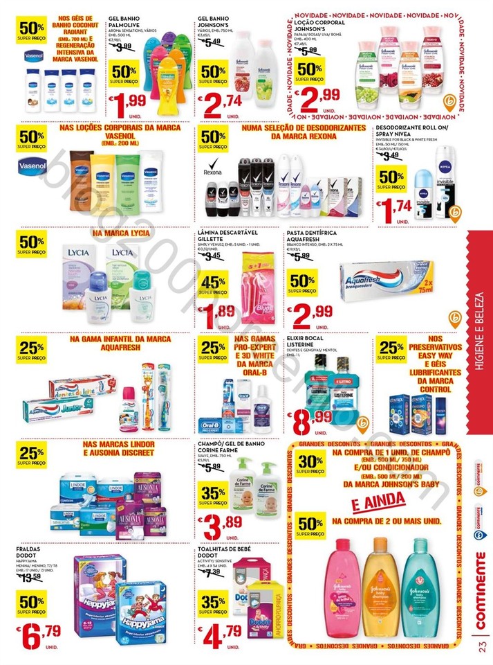Antevisão Folheto CONTINENTE Promoções de 23 a 