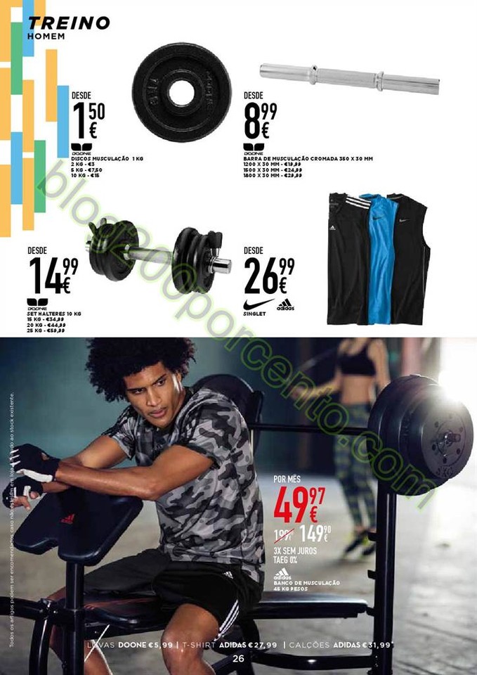 Novo Folheto SPORT ZONE promoções de 28 março a