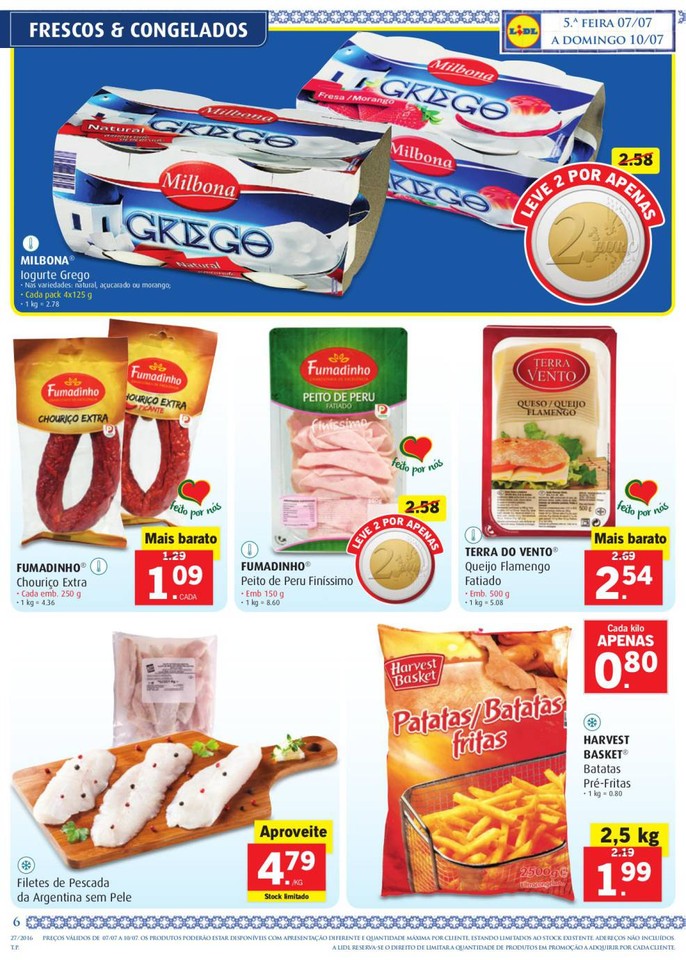 Antevisão Folheto LIDL Promoções de 7 a 13 julh