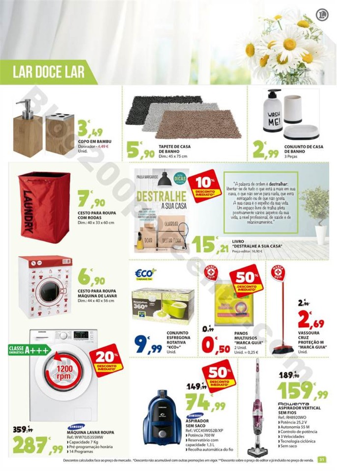 Antevisão Folheto E-LECLERC Promoções de 24 a 