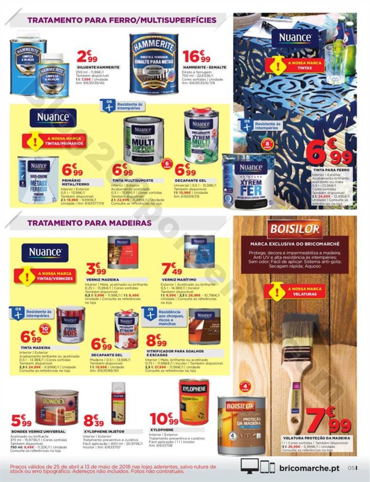 Antevisão Folheto BRICOMARCHÉ Promoções de 25 