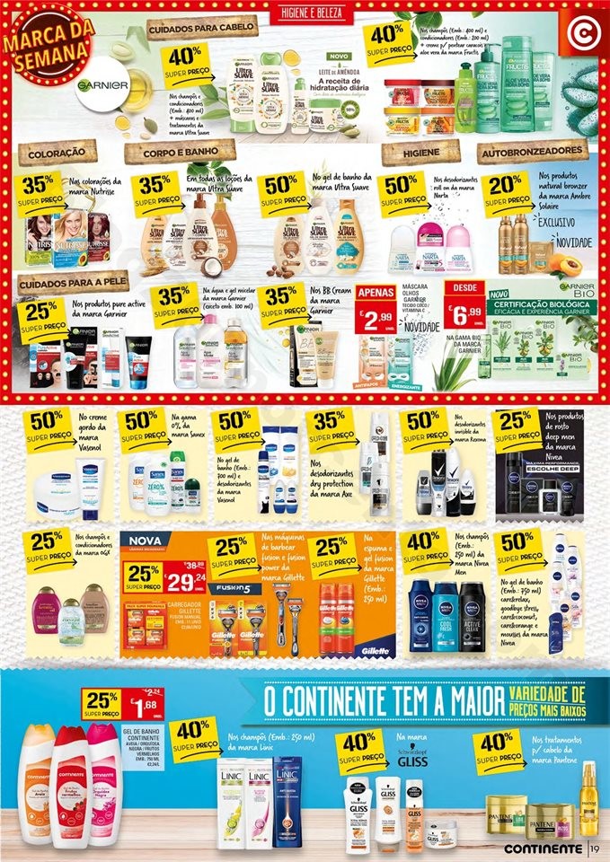 Antevisão Folheto CONTINENTE Promoções de 19 a 