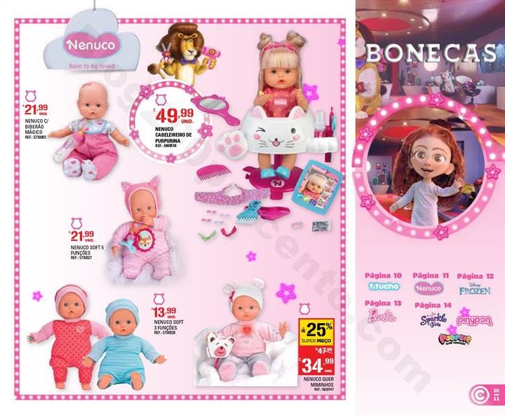 Antevisão Folheto CONTINENTE Catálogo Brinquedos