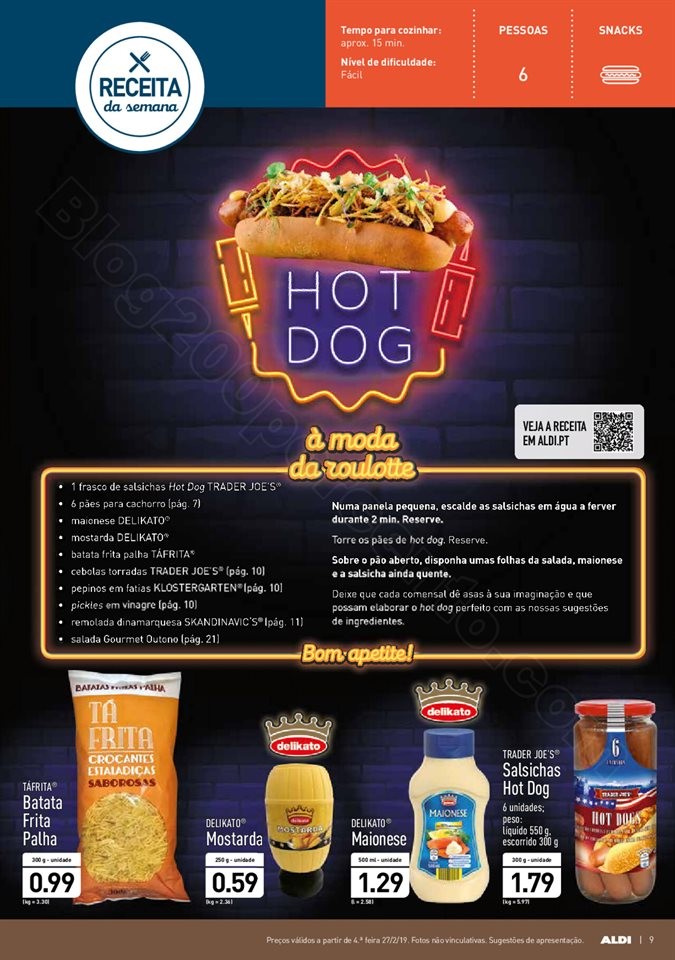 Antevisão Folheto ALDI Promoções a partir de 27