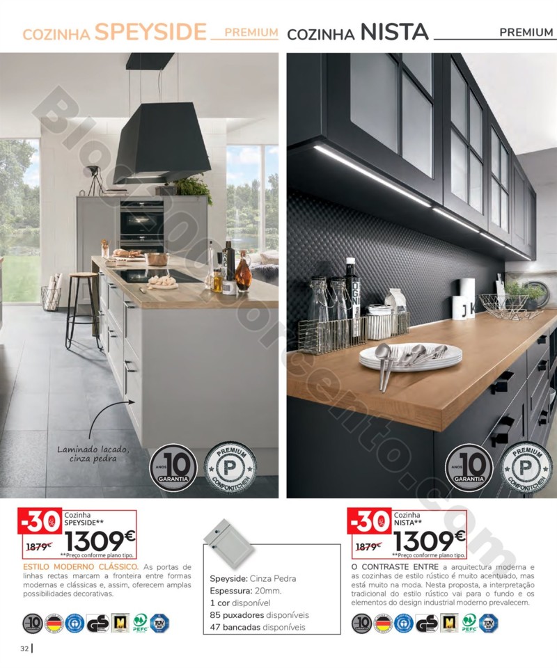 Antevisão Folheto CONFORAMA Cozinhas promoções 