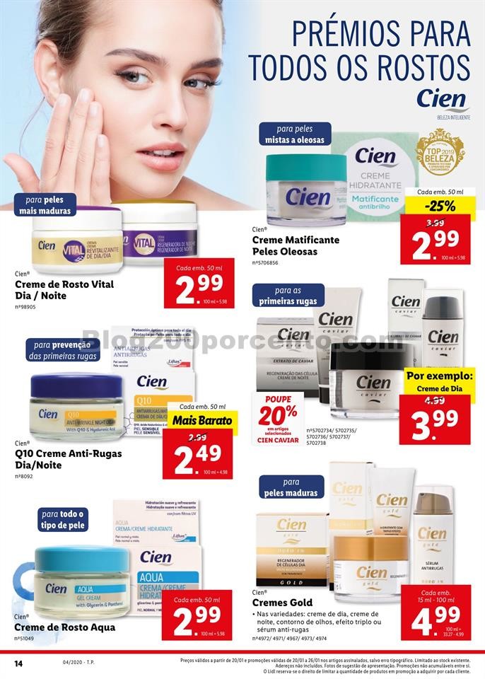 Antevisão Folheto LIDL Promoções de 20 a 26 jan
